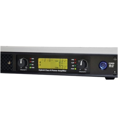 Citronic H2400 Amplificador Híbrido 2x900W RMS Clase H