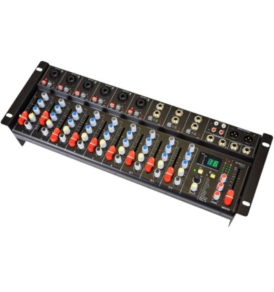 Citronic CSR-63 Mezclador 9 Canales con DSP y Bluetooth