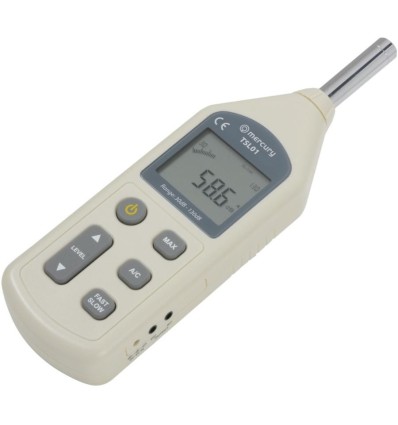 Mercury TSL01 Medidor Digital de Ruido 30-130 dB