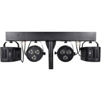 QTX Recharge DJ - Barra Derby LED/PAR con Batería Recargable