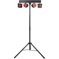 QTX Recharge DJ - Barra Derby LED/PAR con Batería Recargable