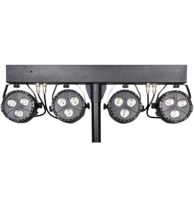 QTX Recharge DJ - Barra PAR LED Recargable con Trípode