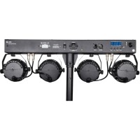 QTX Recharge DJ - Barra PAR LED Recargable con Trípode