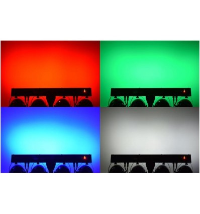 QTX Recharge DJ - Barra PAR LED Recargable con Trípode