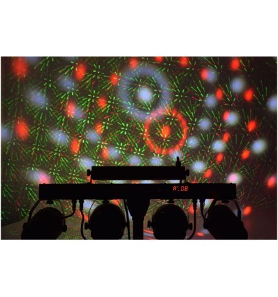 QTX Multi-Bar - Barra LED Multiefectos con Trípode Ajustable