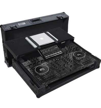 Flight case para Denon DJ Prime 4 con soporte y ruedas - Walkasse