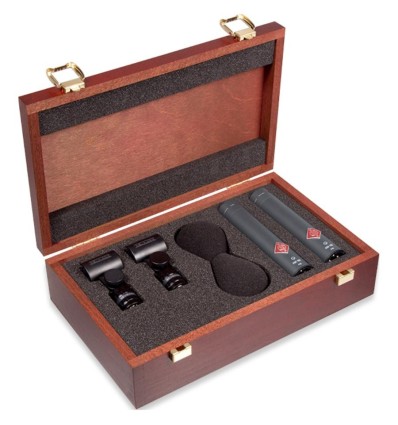 Neumann KM 185 MT Stereo Set - Par de micrófonos hipercardioides