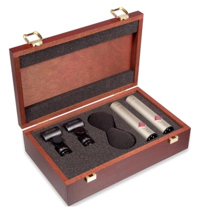 Neumann KM 185 Stereo Set - Par de micrófonos hipercardioides