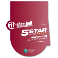 Adam Hall 5 STAR MFP 0300 - Cable de micrófono XLR hembra a Jack mono