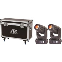 AFX HOTBEAM-10R-PACK: Pack de 2 cabezas móviles híbridas 280W AFX HOTBEAM-10R-PACK: Pack de 2 cabezas móviles híbridas 280W