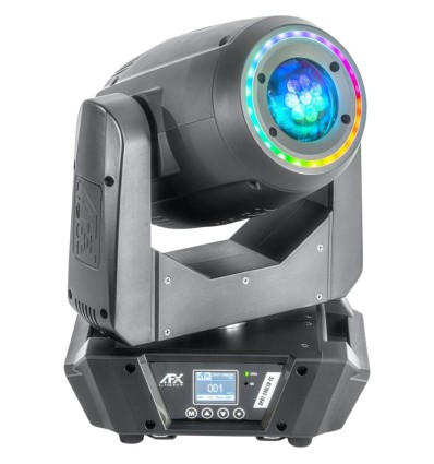 AFX BEAM-200LED-FC: Cabeza móvil LED 200W con efectos avanzados