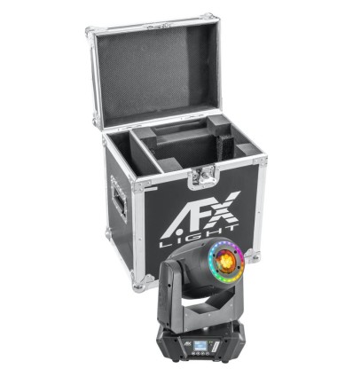 AFX BEAM-200LED-FC: Cabeza móvil LED 200W con efectos avanzados