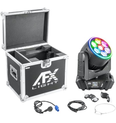 AFX BEEDREAM760-FC: Cabeza móvil wash LED 7x60W