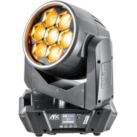 AFX WASH760-FC: Cabeza móvil wash LED 7x60W con anillo RGB AFX WASH760-FC: Cabeza móvil wash LED 7x60W con anillo RGB