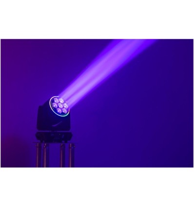 AFX WASH760-FC: Cabeza móvil wash LED 7x60W con anillo RGB