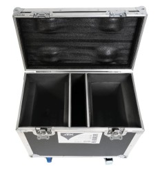 AFX FL-DUAL1R: Flight case para 2 cabezas móviles Beam 1R