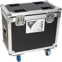 AFX FL-DUAL1R: Flight case para 2 cabezas móviles Beam 1R AFX FL-DUAL1R: Flight case para 2 cabezas móviles Beam 1R