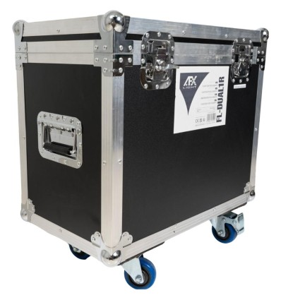 AFX FL-DUAL1R: Flight case para 2 cabezas móviles Beam 1R