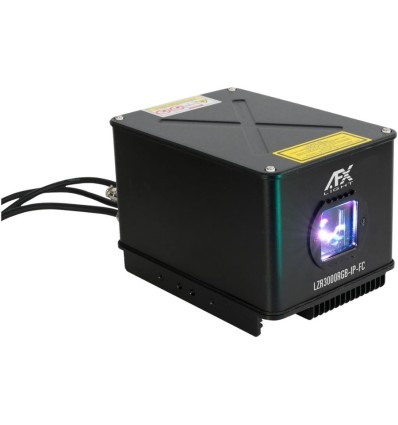 AFX LZR3000RGB-IP-FC: Láser RGB 3W IP65 con Flight Case