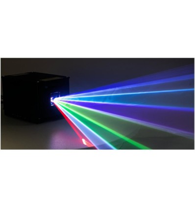 AFX LZR3000RGB-IP-FC: Láser RGB 3W IP65 con Flight Case