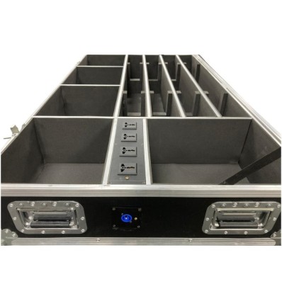 FL-MASTBAR-BAT - Flightcase con carga para 4 MASTBAR-BAT
