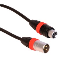 AFX DMX-IP-XLRMF-10 - Cable DMX 10m IP65 con conectores XLR