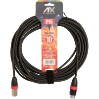 AFX DMX-IP-XLRMF-10 - Cable DMX 10m IP65 con conectores XLR