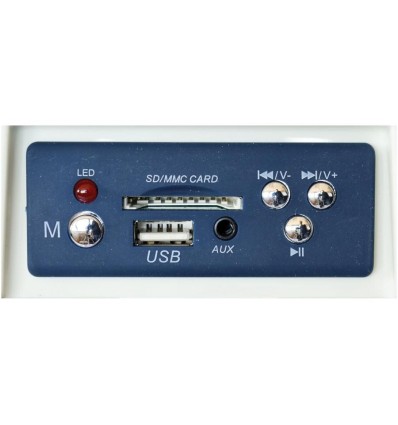 BST MEGA-PRO60 - Megáfono portátil de 45W con reproductor USB/SD