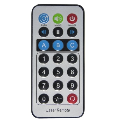 Ibiza Light LZR60G - Láser verde de 60mW con DMX y mando a distancia