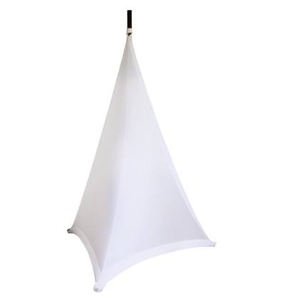 Funda de lycra blanca Ibiza Light LYCRA-STAND-1.2M para trípode