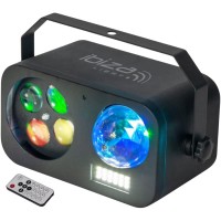 Efecto 3 en 1 Ibiza Light COMBILED20 - Astro, Strobo, Gobo