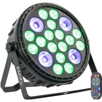 Proyector PAR Ibiza Light BIGPAR-16RGBW4UV - LEDs RGBW y UV