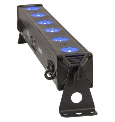 Barra LED Ibiza Light LEDBAR6-RC - 6 LEDs RGBW y control remoto