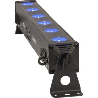 Barra LED Ibiza Light LEDBAR6-RC - 6 LEDs RGBW y control remoto