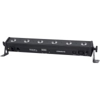 Barra LED Ibiza Light LEDBAR6-RC - 6 LEDs RGBW y control remoto