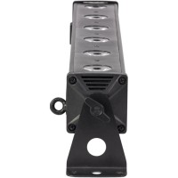 Barra LED Ibiza Light LEDBAR6-RC - 6 LEDs RGBW y control remoto