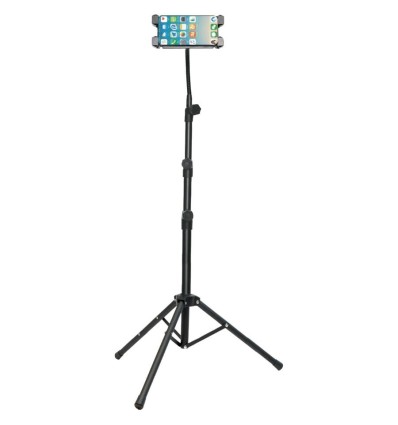Trípode telescópico Ibiza Sound SMM20 para tabletas y smartphones