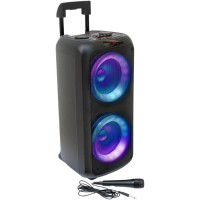 Altavoz portátil Ibiza Sound VENUS600 - 600W, Bluetooth, luces LED