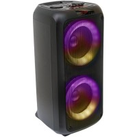 Altavoz portátil Ibiza Sound VENUS600 - 600W, Bluetooth, luces LED