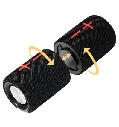 Ibiza Sound BULLET-TWIN - Altavoz portátil Bluetooth 40W