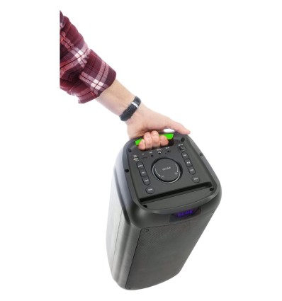 Altavoz portátil Ibiza Sound LYRA400 - 300W, Bluetooth, luces LED