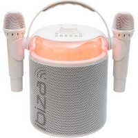 KARAHOME-WH Ibiza Sound - Karaoke 120W Bluetooth y micrófonos