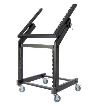 Rack 19" Ibiza Sound SR002 - 12U Superior, 9U Inferior, con Ruedas