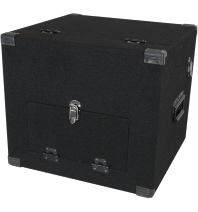 Flightcase Ibiza Sound FC254 - Rack 19", 2U+5U+4U, moqueta negra