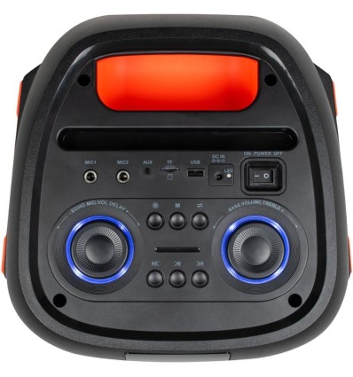 Altavoz portátil Ibiza Sound COLUMBA600 - 600W y luces LED