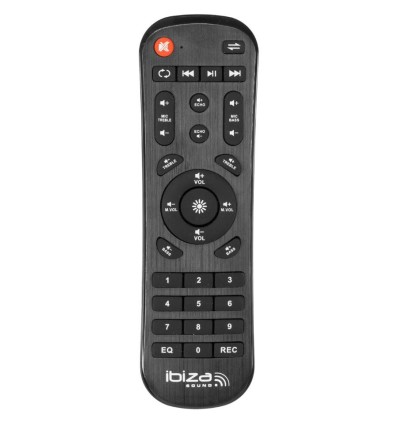 Altavoz portátil Ibiza Sound COLUMBA600 - 600W y luces LED