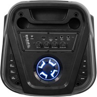 Altavoz portátil Ibiza Sound COLUMBA-KARAOKE - 1000W y micrófonos