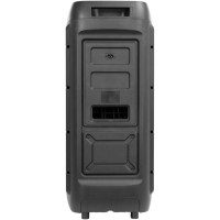 Altavoz portátil Ibiza Sound COLUMBA-KARAOKE - 1000W y micrófonos