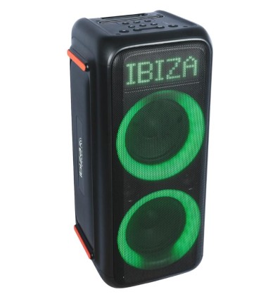 Altavoz Ibiza Sound GRAFFIK600 - 600W con luces LED y Bluetooth