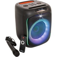 Altavoz Ibiza Sound CUBE180 - 180W Bluetooth y micrófono Altavoz Ibiza Sound CUBE180 - 180W Bluetooth y micrófono